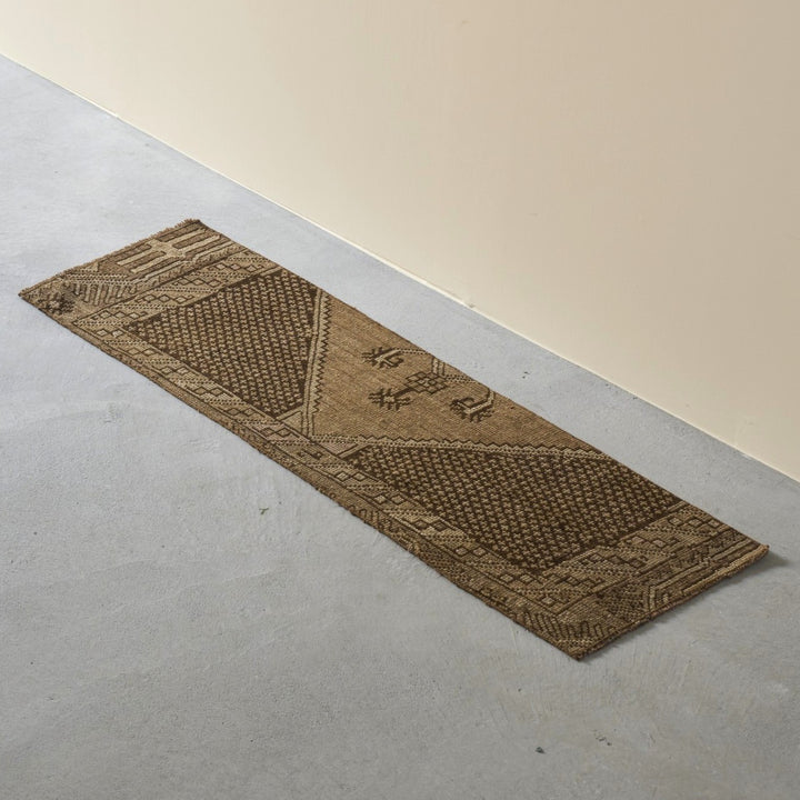 サイズ：約120 × 37cm　ソファ前やサイドボード前など、家具を引き立たせるのにちょうど良い。