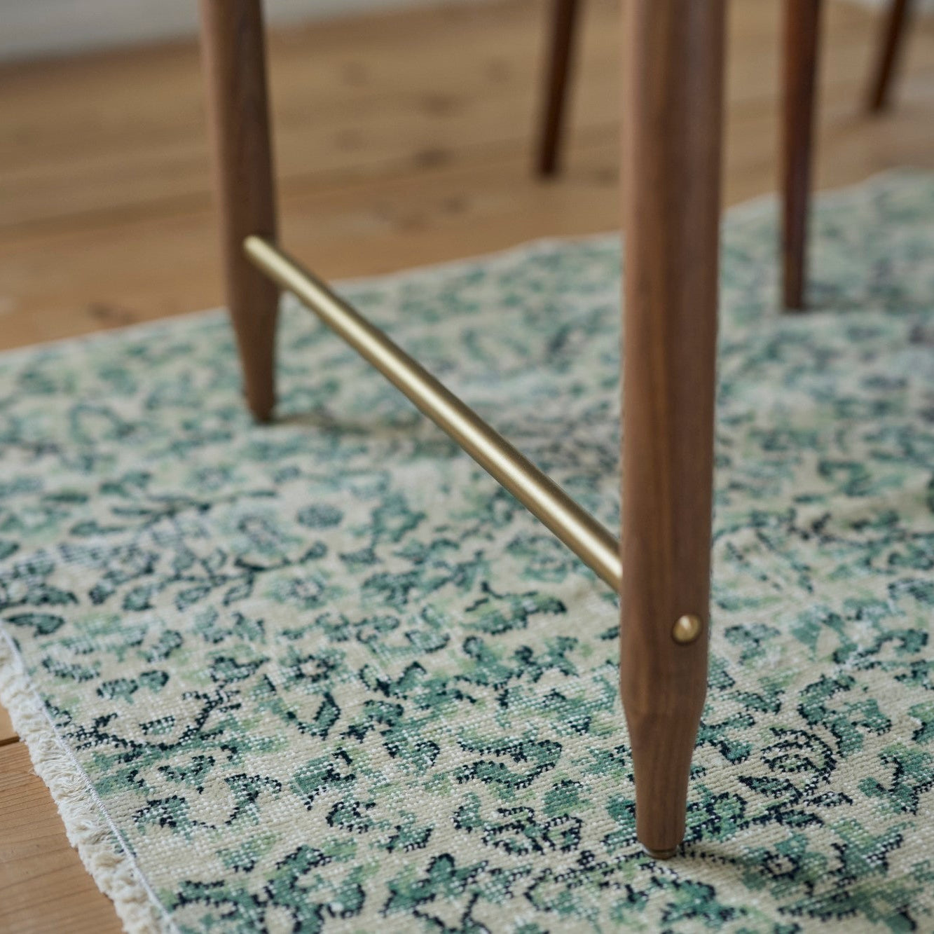 むむまま トルコ ヴィンテージラグ A8 ヴィンテージラグ | トルコ・イスパルタ No.08 | 緑色 | 150 × 100 – tiflo